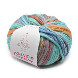 Laines du Nord Young and Trendy Multi or Stripe